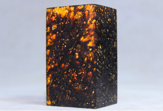 Stabilized Maple Burl Wood Mod Block